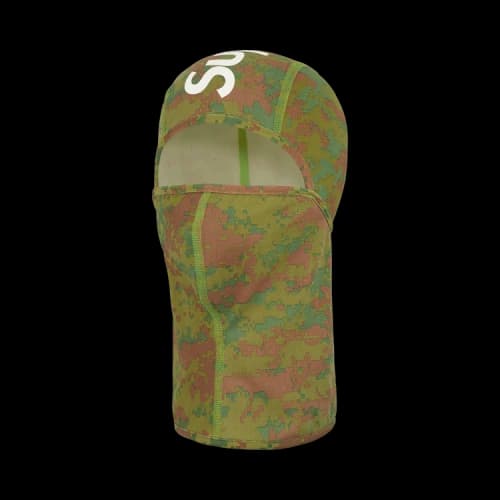 Supreme Heat Reactive Digi Camo Balaclava 'Olive'