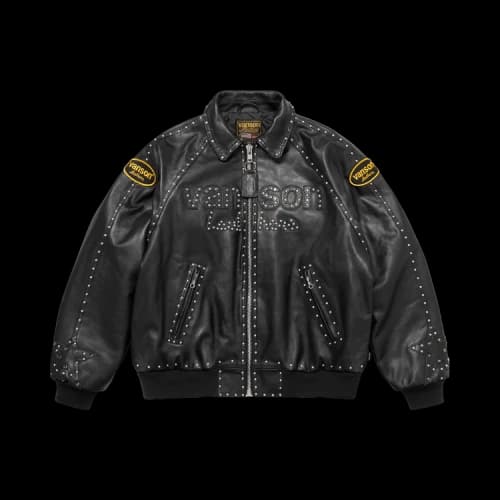 Supreme x Vanson Leathers x B.B. Simon Jacket 'Black'