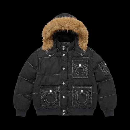 Supreme x True Religion Puffer Jacket 'Black'
