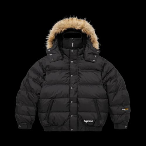 Supreme Facemask 700-Fill Down Puffer Jacket 'Black'