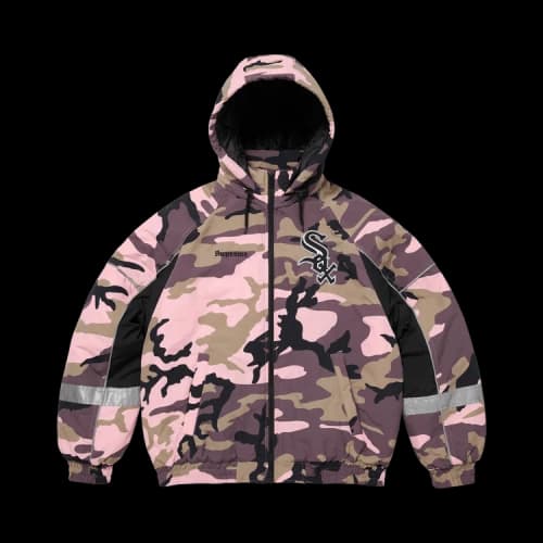 Supreme x Chicago White Sox Stadium Jacket 'Pink Camo'