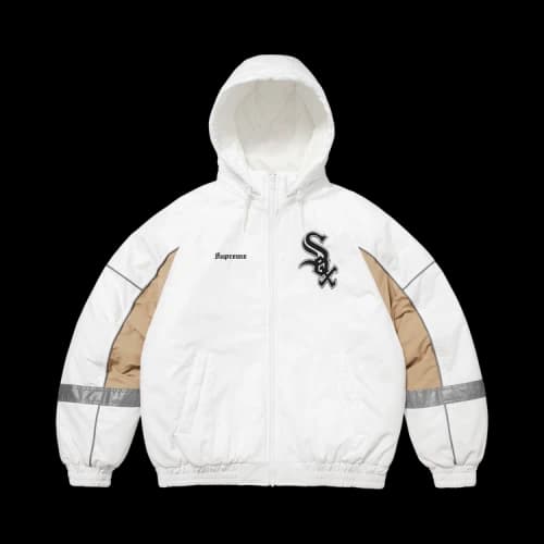 Supreme x Chicago White Sox Stadium Jacket 'White'
