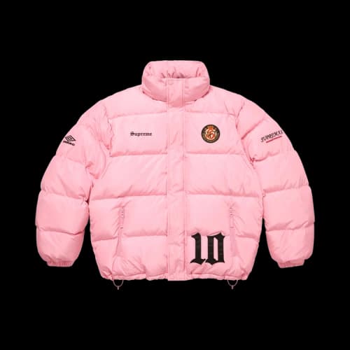 Supreme x Umbro Down Puffer Jacket 'Pink'