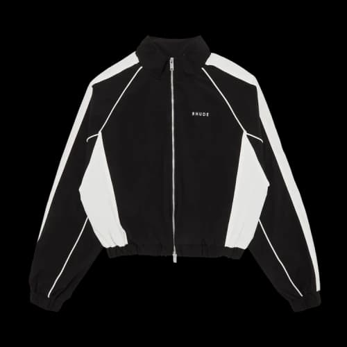 Rhude Ramona Piping Track Jacket 'Black'