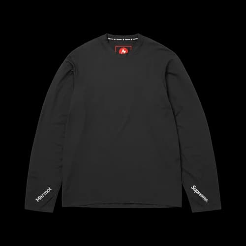 Supreme x Marmot Base Layer Long-Sleeve Top 'Black'