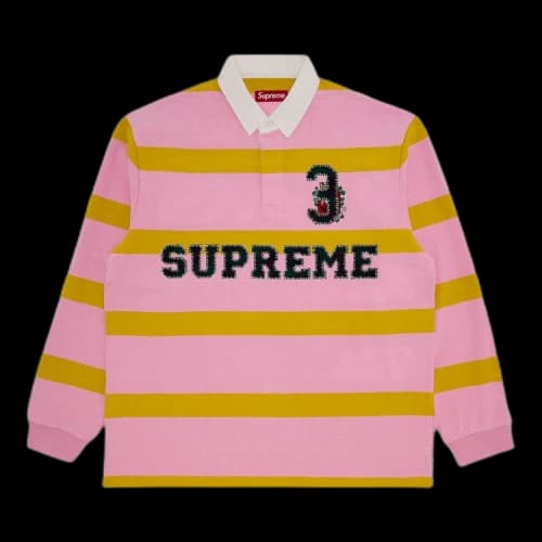 Supreme Stripe Rugby 'Pink'