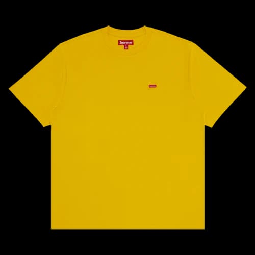 Supreme Small Box Tee 'Yellow'