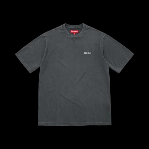 Supreme Washed Short-Sleeve Top 'Black'