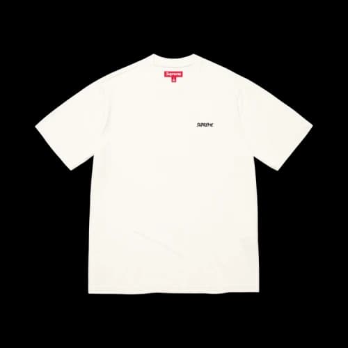 Supreme Washed Short-Sleeve Top 'White'
