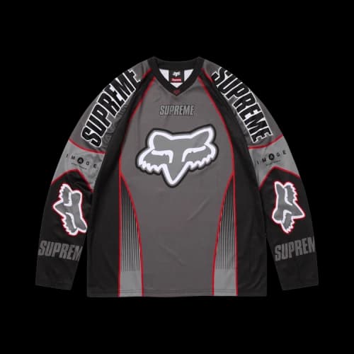 Supreme x Fox Racing DMX Jersey 'Black'