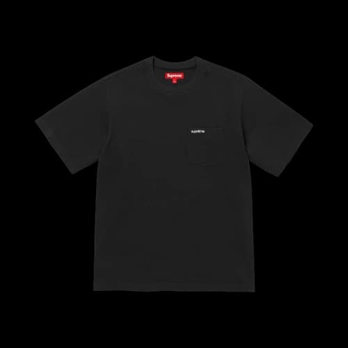 Supreme Short-Sleeve Pocket Tee 'Black'