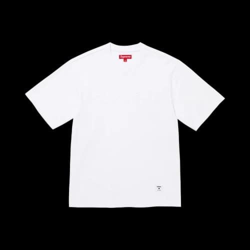 Supreme Collegiate Appliqué Short-Sleeve Top 'White'