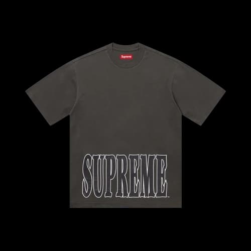 Supreme Cracked Stretch Short-Sleeve Top 'Black'