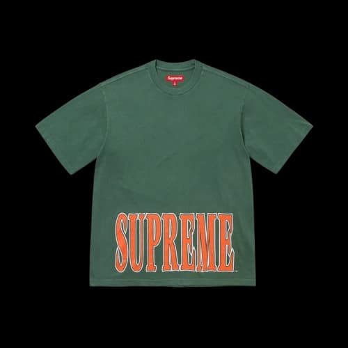 Supreme Cracked Stretch Short-Sleeve Top 'Green'