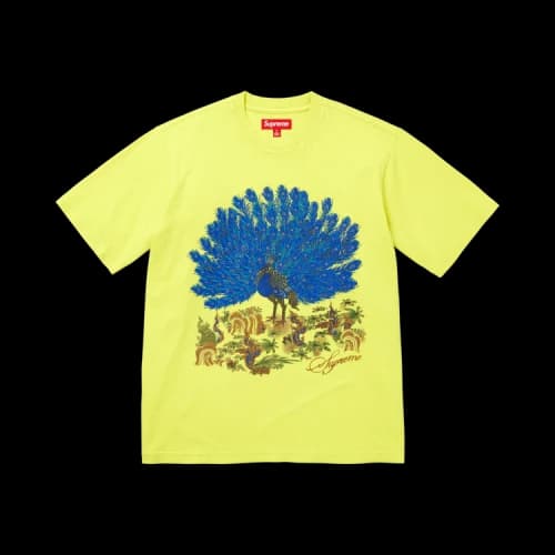 Supreme Peacock Short-Sleeve Top 'Lime'