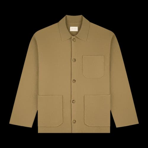 Aimé Leon Dore Knit Chore Jacket 'Otter'