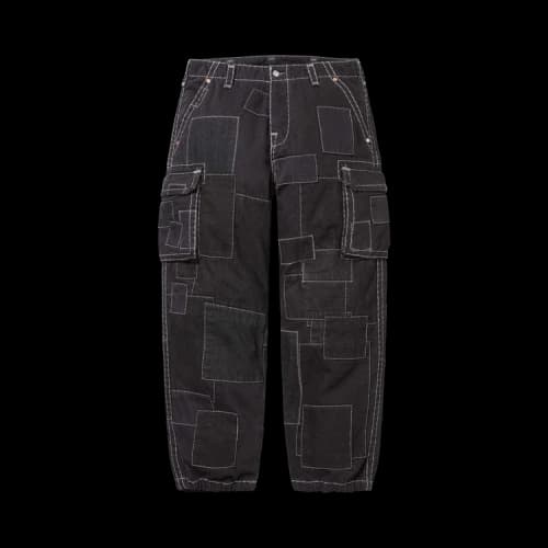Supreme x True Religion Patchwork Cargo Pant 'Black'