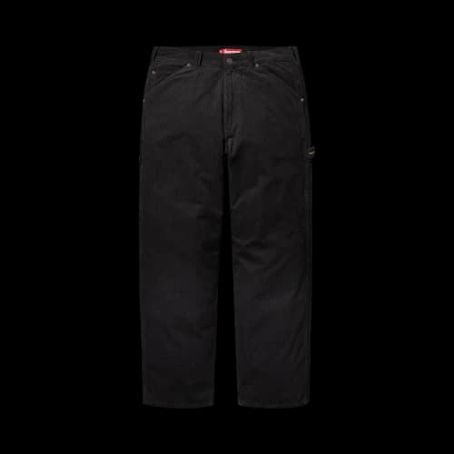 Supreme Wide Wale Corduroy Painter Pant 'Black'