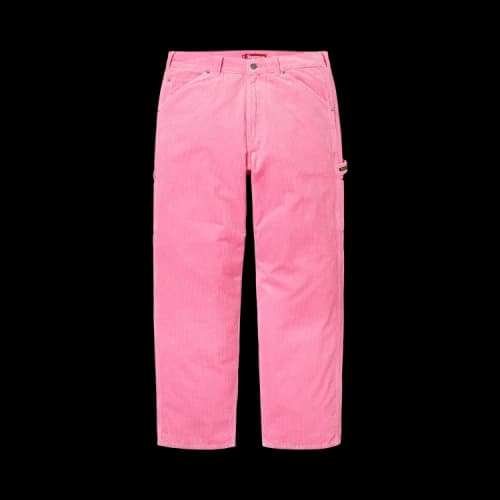 Supreme Wide Wale Corduroy Painter Pant 'Pink'