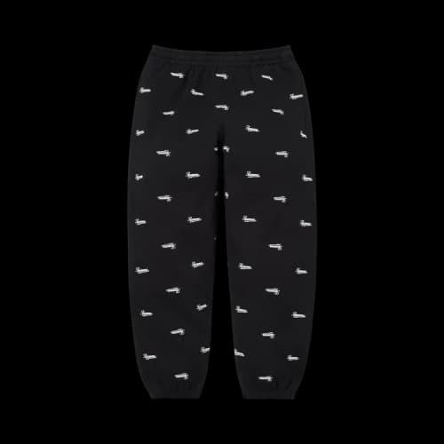 Supreme Repeat Script Sweatpant 'Black'
