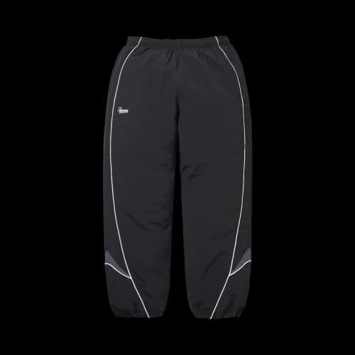 Supreme Contrast Piping Track Pant 'Black'