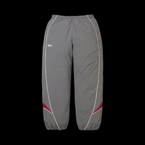 Supreme Contrast Piping Track Pant 'Grey'