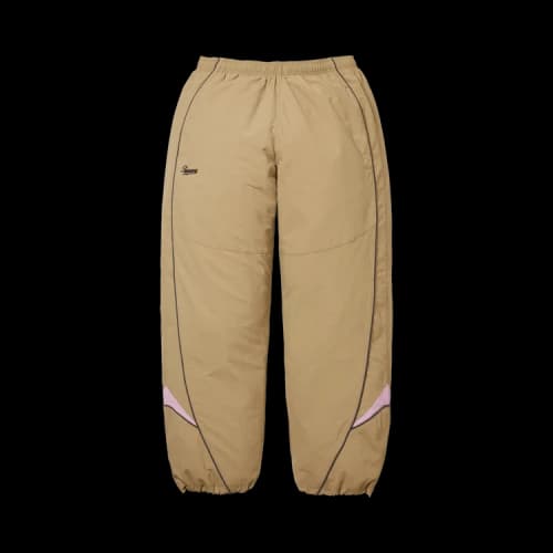 Supreme Contrast Piping Track Pant 'Tan'