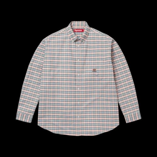 Supreme Loose Fit Flannel Oxford Shirt 'Plaid'