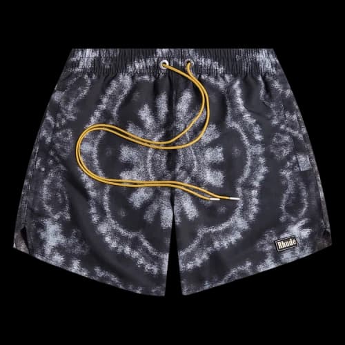 Rhude Motion Bandana Swim Short 'Black/White'