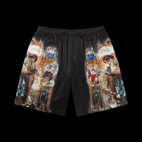 Supreme Michael Jackson Dangerous Mesh Short 'Black'