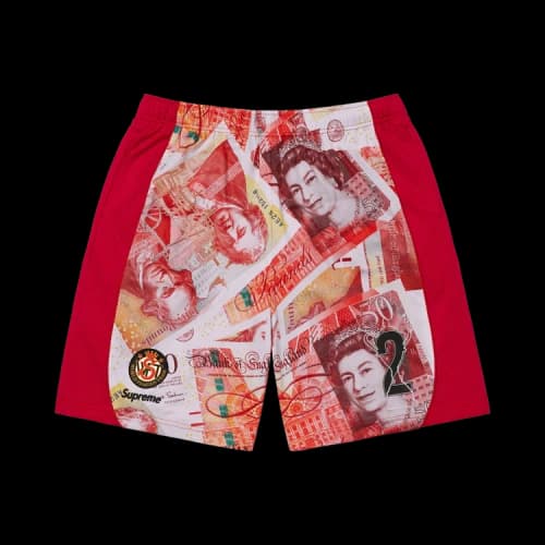 Supreme Pounds Soccer Short 'Red'