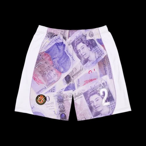 Supreme Pounds Soccer Short 'White'