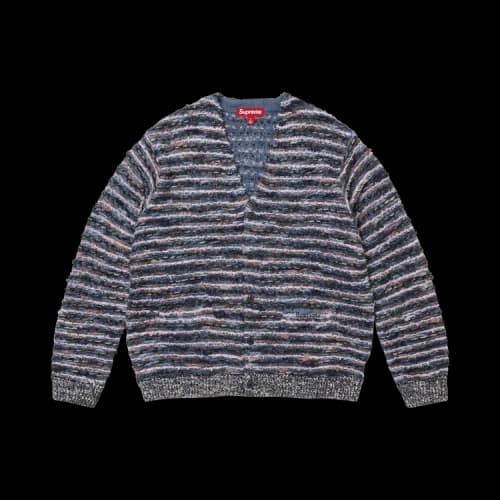 Supreme Textured Cardigan 'Navy'