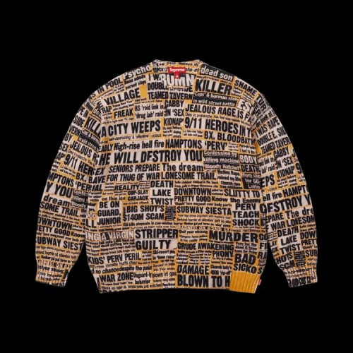Supreme x Dash Snow Sweater 'Multicolor'