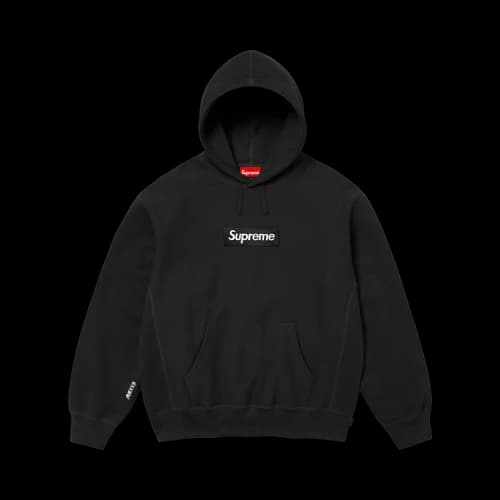 Supreme Box Logo Hooded Sweatshirt 'Black'