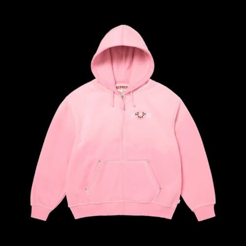 Supreme x True Religion Zip Up Hooded Sweatshirt 'Pink'