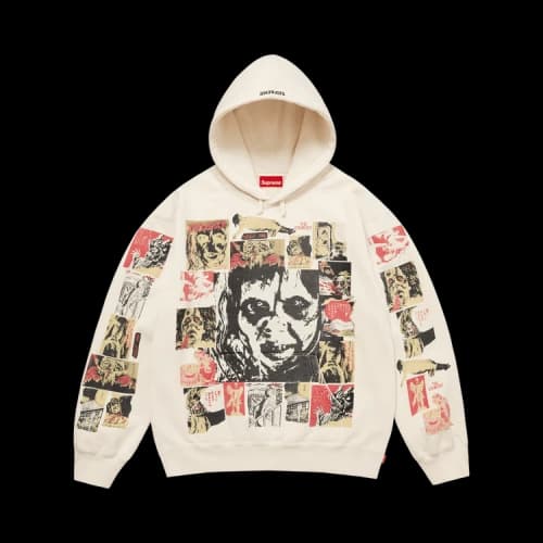 Supreme x The Exorcist Hooded Sweatshirt 'Natural'