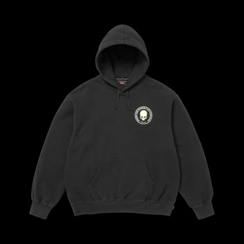 Supreme x Number (N)Ine Hooded Sweatshirt 'Black'