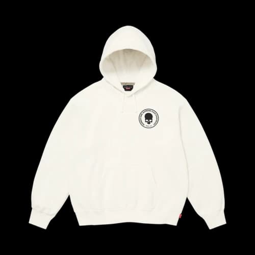 Supreme x Number (N)Ine Hooded Sweatshirt 'White'