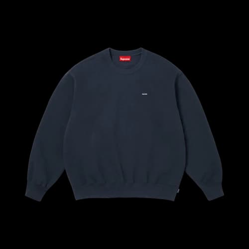 Supreme Small Box Crewneck 'Navy'