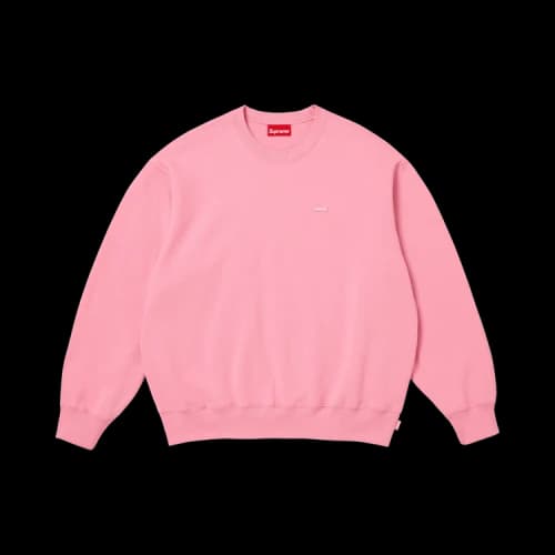 Supreme Small Box Crewneck 'Pink'