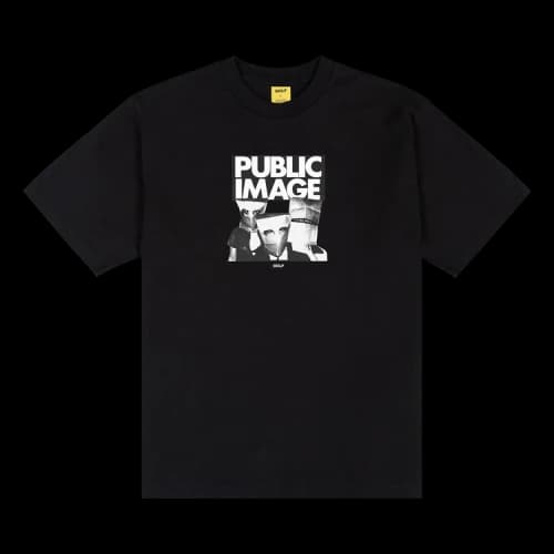 GOLF WANG Public Image Tee 'Black'