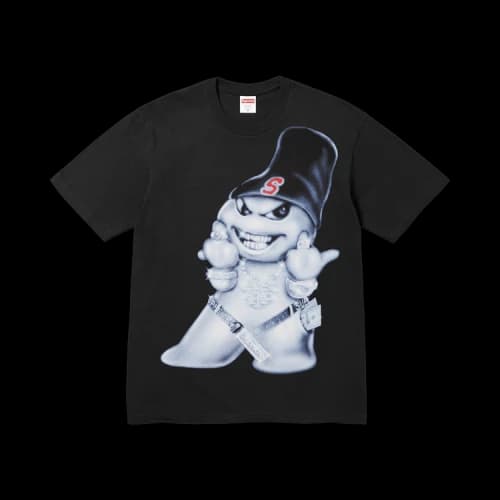 Supreme Snowman Tee 'Black'