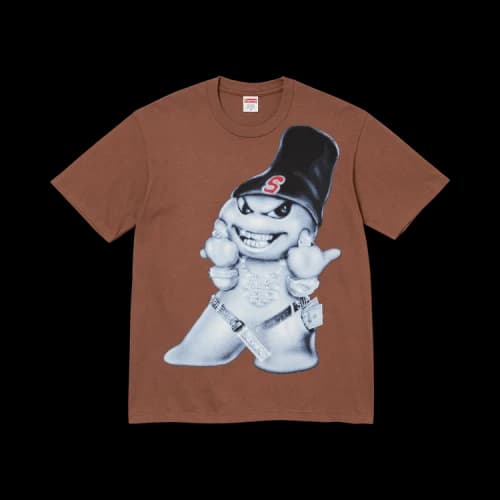 Supreme Snowman Tee 'Brown'