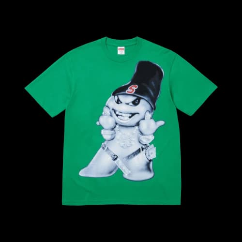 Supreme Snowman Tee 'Green'