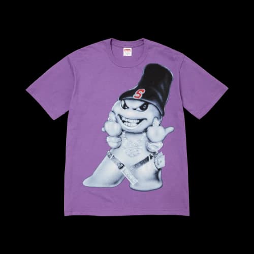 Supreme Snowman Tee 'Purple'