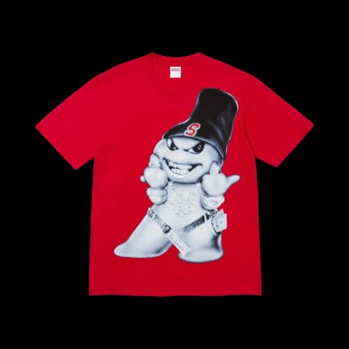 Supreme Snowman Tee 'Red'