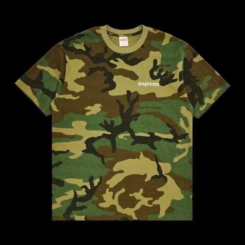 Supreme Target Tee 'Woodland Camo'