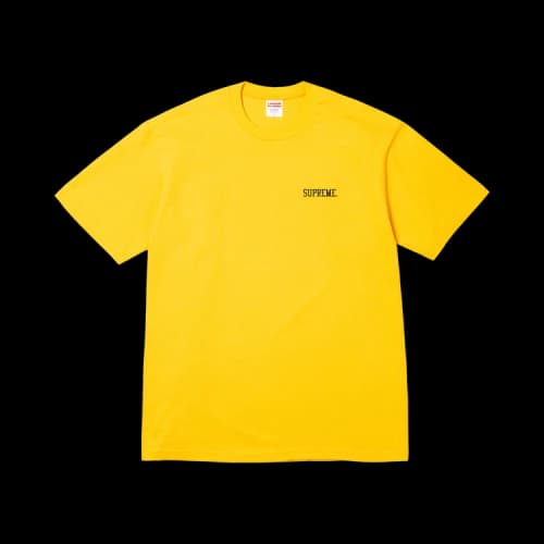 Supreme x Dash Snow Tee 'Yellow'
