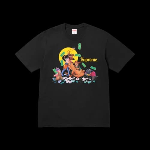 Supreme All Dogs Go To Heaven Tee 'Black'